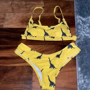dinosaur swim suit